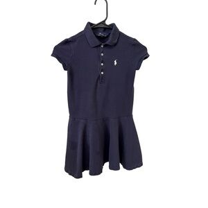 Polo Ralph Lauren Kids navy blue Size 7 dress